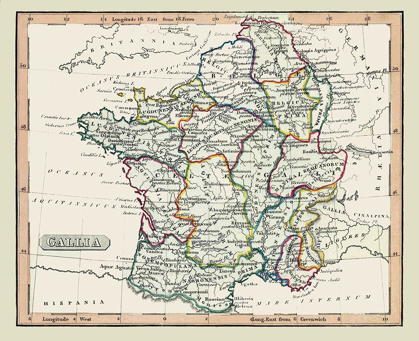 Picture of ANCIENT FRANCE - FENNER 1830