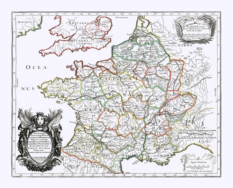 Picture of FRANCE - SANSON 1641