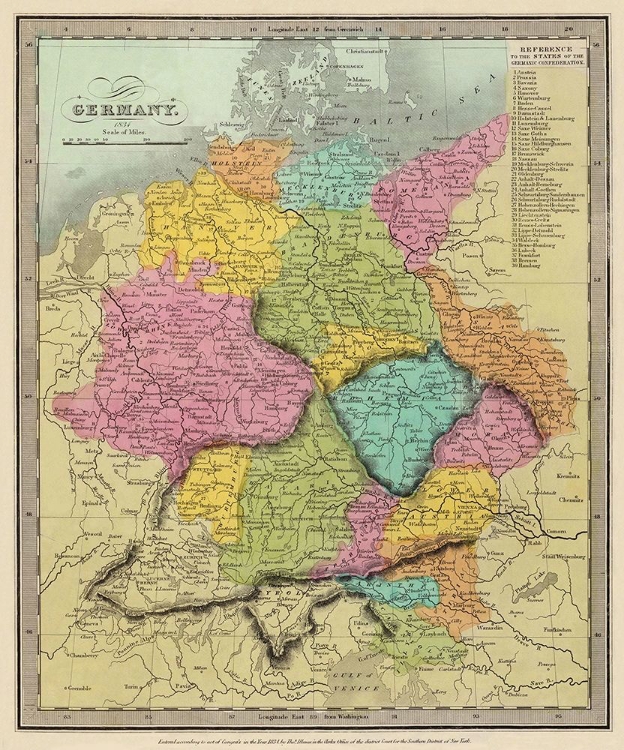 Picture of GERMANY - BURR 1834