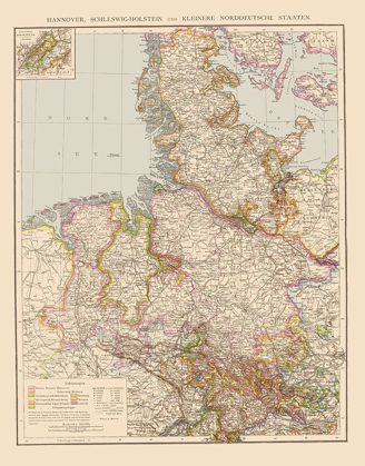 Picture of NORTHERN GERMANY - VELHAGEN 1881