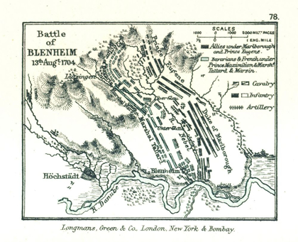 Picture of EUROPE BATTLE OF BLENHEIM IN 1704 GERMANY