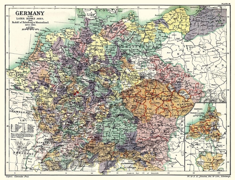 Picture of LATE MIDDLE AGES 1273 TO 1492 GERMANY - POOLE 1902