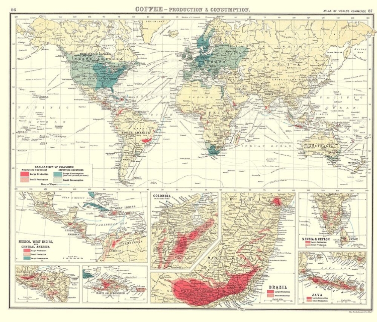 Picture of GLOBAL COFFEE PRODUCTION CONSUMPTION