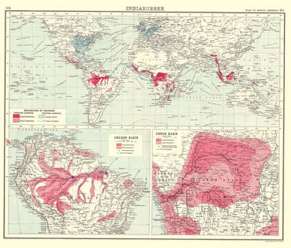 Picture of GLOBAL INDIA RUBBER - BARTHOLOMEW 1907