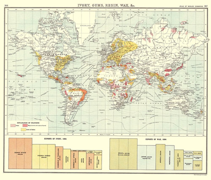 Picture of GLOBAL IVORY GUMS RESIN WAX - BARTHOLOMEW 1907