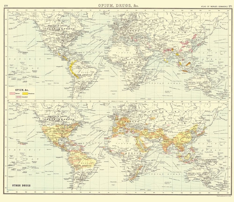 Picture of GLOBAL OPIUM DRUGS - BARTHOLOMEW 1907