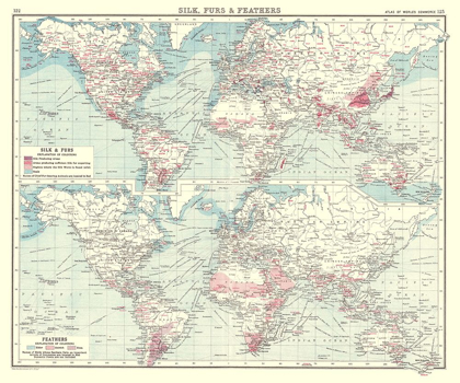 Picture of GLOBAL SILK FURS FEATHERS - BARTHOLOMEW 1907