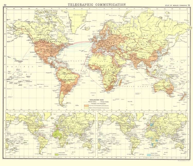 Picture of GLOBAL TELEGRAPHIC COMMUNICATION - BARTHOLOMEW