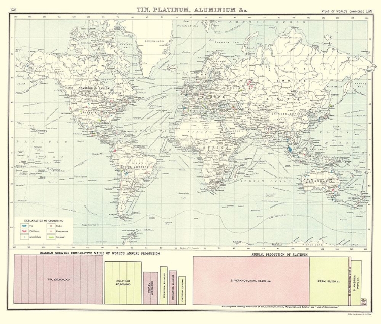 Picture of GLOBAL TIN PLATINUM ALUMINIUM - BARTHOLOMEW 1907