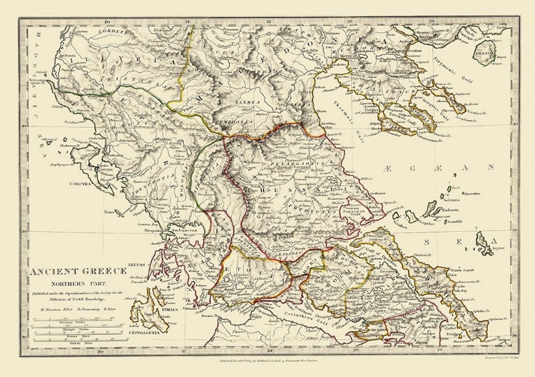 Picture of ANCIENT NORTHERN GREECE - CHAPMAN 1829