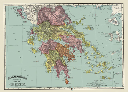 Picture of GREECE - RAND MCNALLY 1897