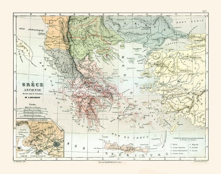 Picture of ANCIENT GREECE - CORTAMBERT 1880