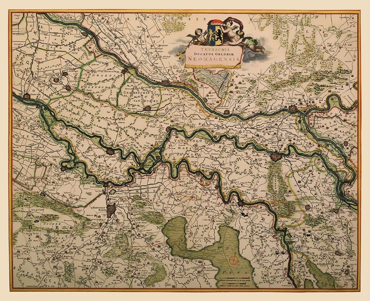 Picture of GUELDERS COUNTY NETHERLANDS - DE WIT 1688