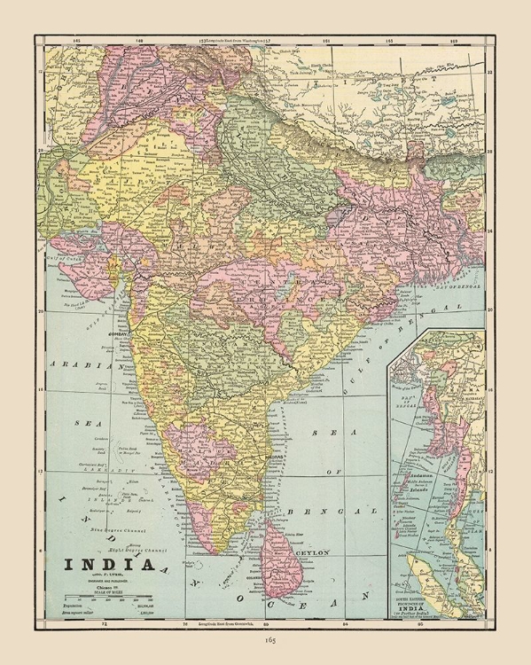 Picture of INDIA - CRAM 1892