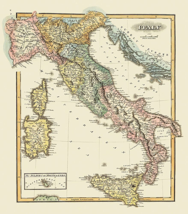 Picture of ITALY - LUCAS 1823