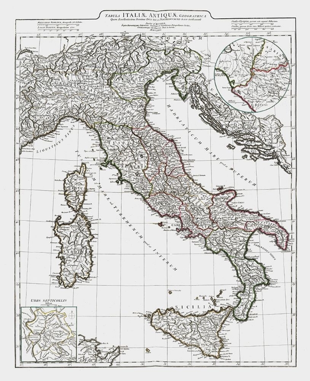 Picture of ANCIENT ITALY - DANVILLE 1799