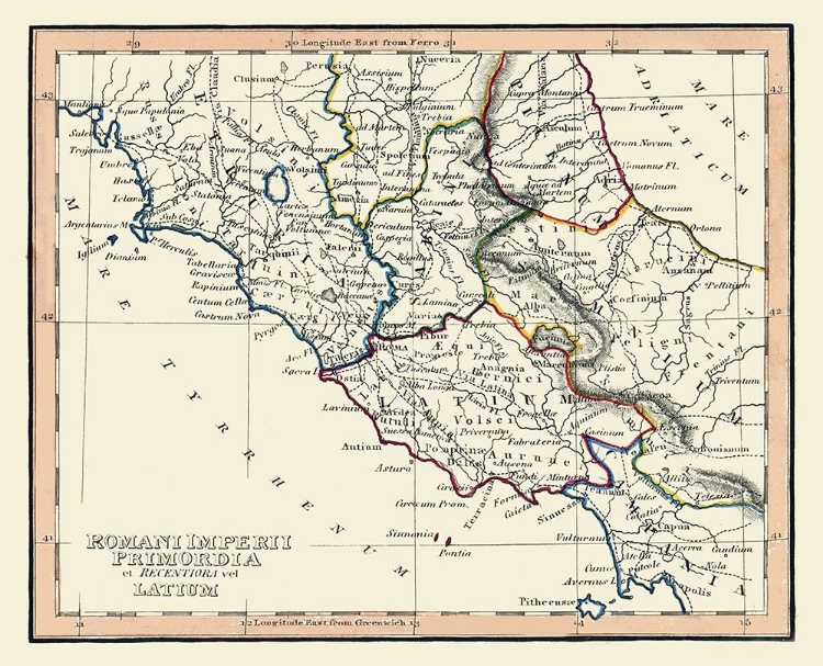 Picture of ROMAN EMPIRE CENTRAL ITALY - FENNER 1830