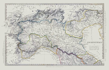 Picture of NORTHERN ANCIENT ITALY - CHAPMAN 1830