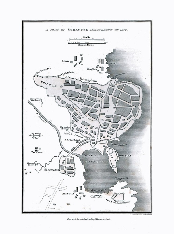 Picture of SYRACUSE ITALY - OXFORD 1828