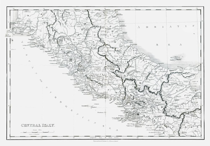 Picture of CENTRAL ITALY - OXFORD 1828