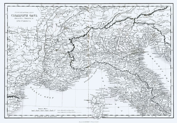 Picture of CISALPINE GAUL RHAETIA NORICUM CORSICA ITALY