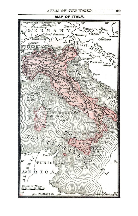 Picture of ITALY - ALDEN 1886