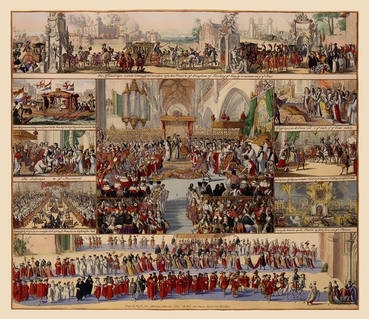 Picture of WILLIAM III CORONATION LONDON ENGLAND