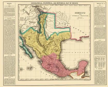 Picture of INTERNAL PROVINCES MEXICO - YOUNG 1822