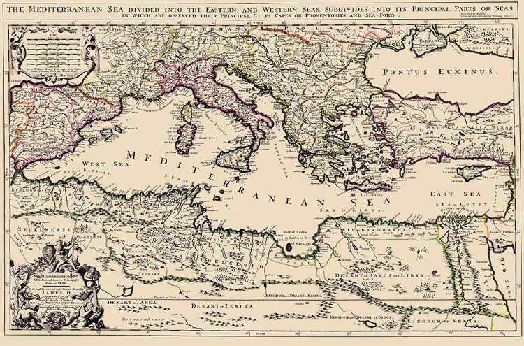 Picture of MEDITERRANEAN SEA REGION - BERRY 1685