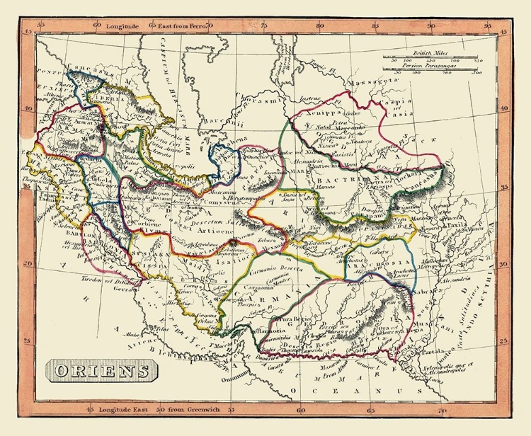 Picture of MIDDLE EAST - FENNER 1830