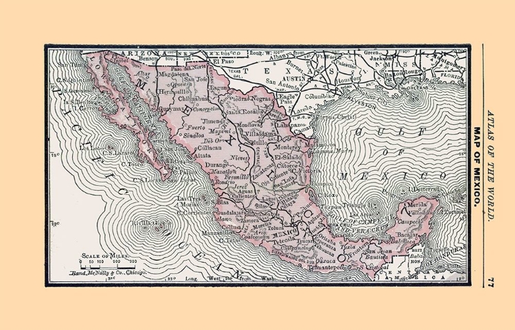 Picture of MEXICO - ALDEN 1886