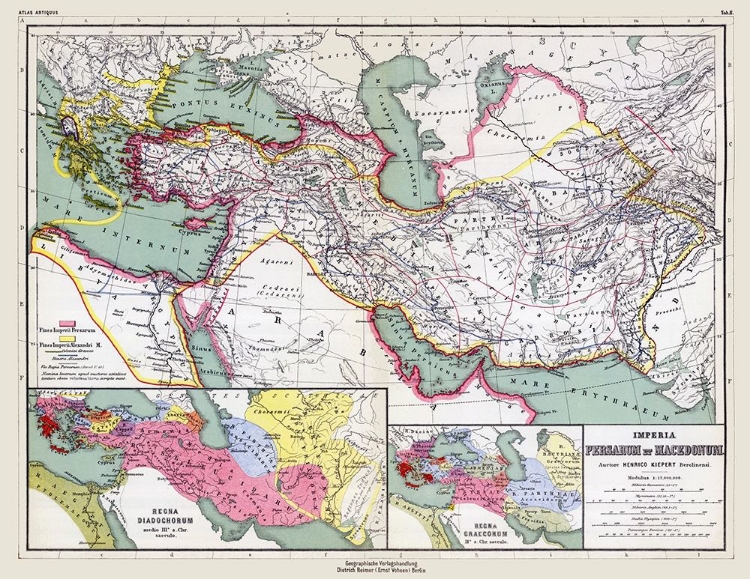 Picture of MIDDLE EAST PERSIAN MACEDONIAN EMPIRES