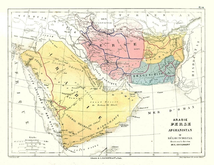 Picture of MIDDLE EAST ARABIA PERSIA PAKISTAN AFGHANISTAN