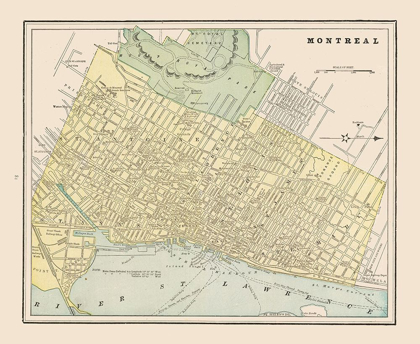 Picture of MONTREAL - CRAM 1892