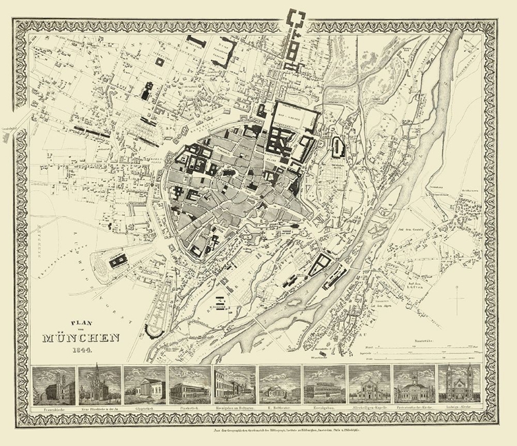 Picture of MUNICH GERMANY - MEYER 1860