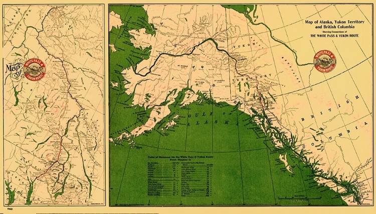 Picture of ALASKA, YUKON AND BRITISH COLUMBIA - MARSH 1904