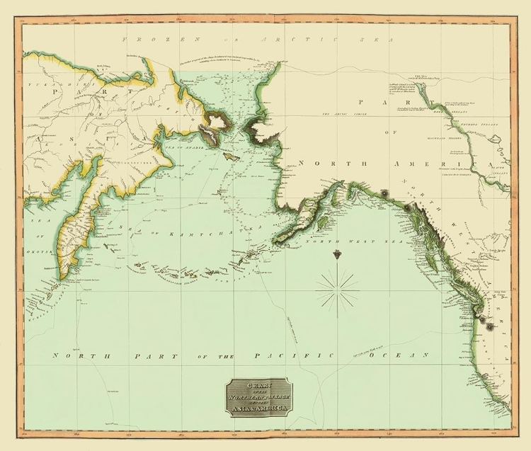 Picture of NORTHWEST PASSAGE BETWEEN ASIA AMERICA