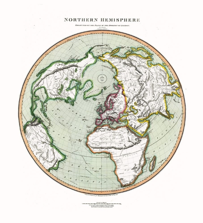 Picture of NORTHERN HEMISPHERE - THOMPSON 1816