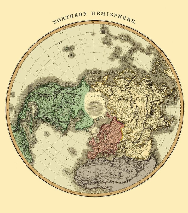 Picture of NORTHERN HEMISPHERE - THOMSON 1814