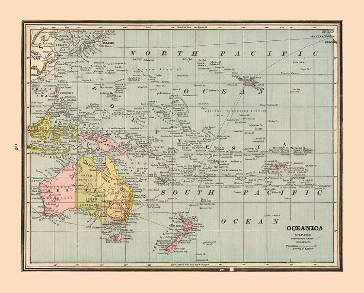 Picture of OCEANIA - CRAM 1888