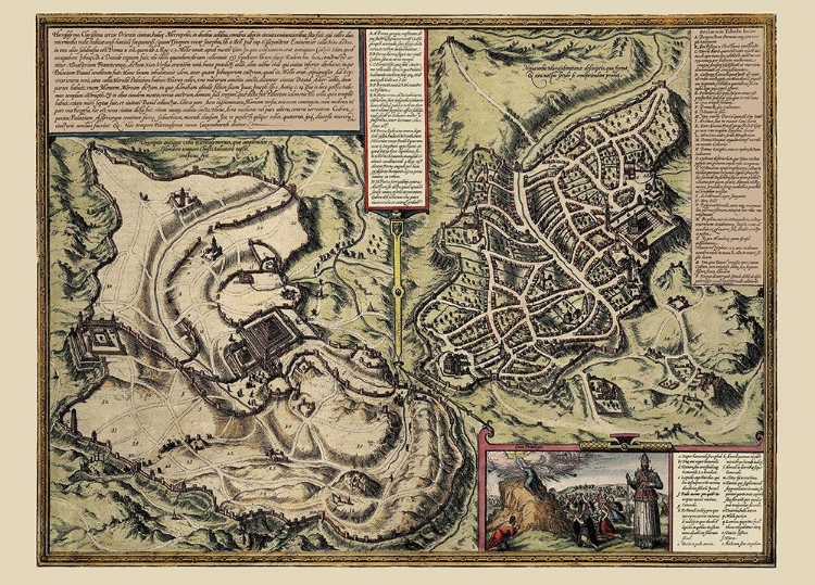 Picture of JERUSALEM ISRAEL - HOGENBERG 1575