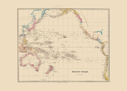 Picture of PACIFIC OCEAN - ARROWSMITH 1844