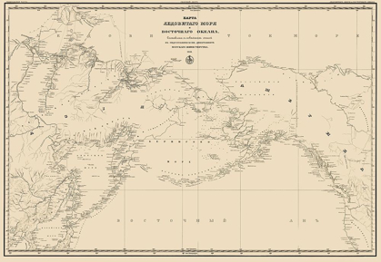 Picture of PACIFIC OCEAN ASIA N AMERICA NORTHERN HEMISPHERE