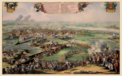 Picture of PHILIPPSBURG CASTLE SIEGE GERMANY - DEHOOGHE 1676