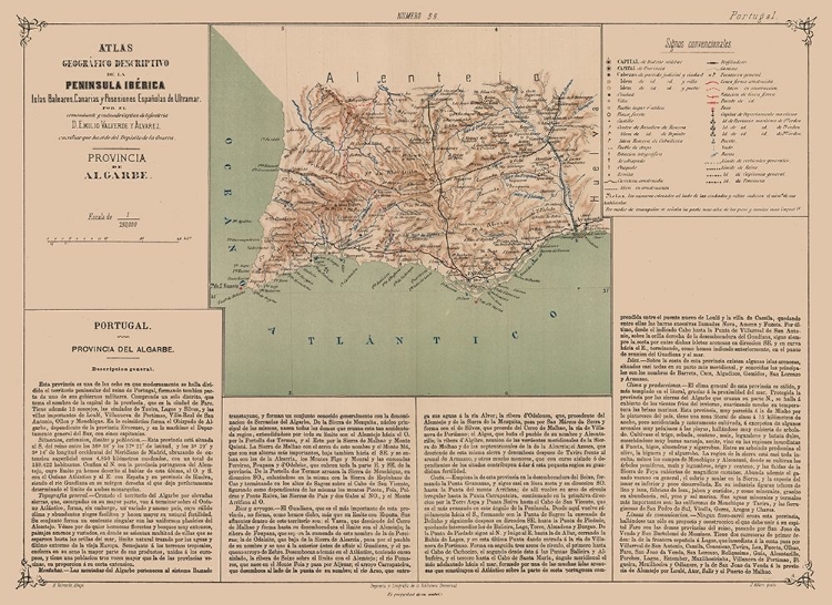 Picture of EUROPE ALGARVE PROVINCE PORTUGAL - VALVERDE 1880