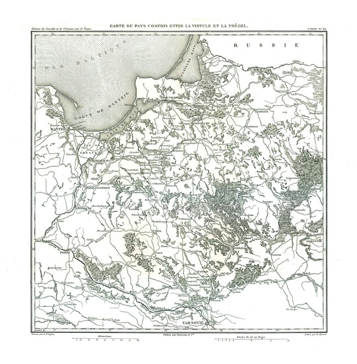 Picture of EUROPE POLAND - THIERS 1866