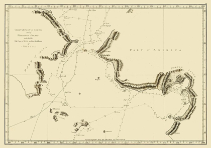 Picture of NORTON SOUND BHERINGS STRAIT ASIA - COOK 1785