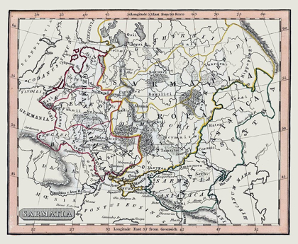 Picture of MIDDLE EAST SARMATIA - FENNER 1830