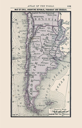 Picture of NORTHERN SOUTH AMERICA - ALDEN 1886