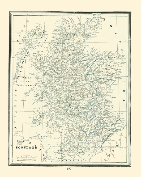 Picture of GREAT BRITAIN SCOTLAND - RATHBUN 1893